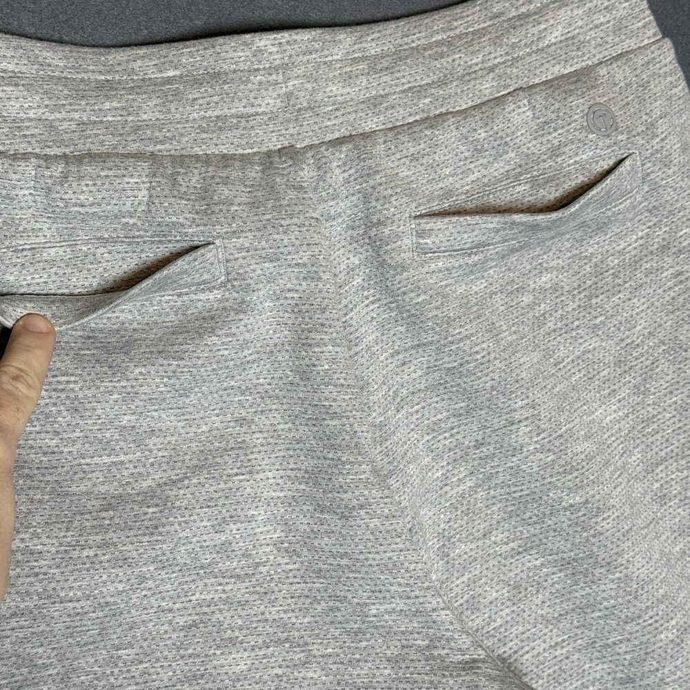 T by Talbots Gray Sweatpants Side Pockets Drawstring Elastic Waist Women's MP - Picture 3 of 9